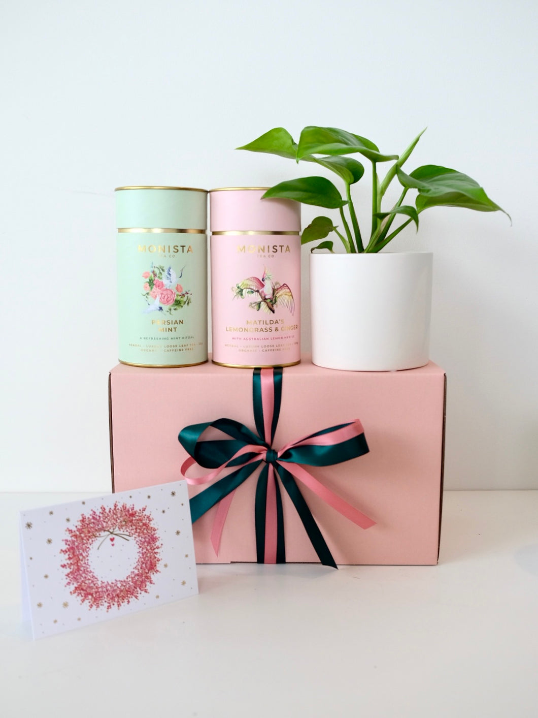 Luxury Tea and Indoor Plant Gift Box Vol.2